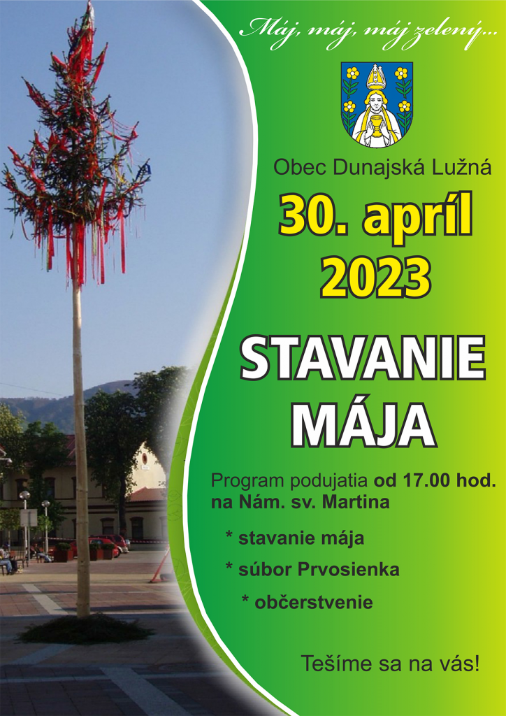 Stavanie mája pozvánka