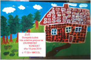 Záverečný koncert ZUŠ 19. 6. 